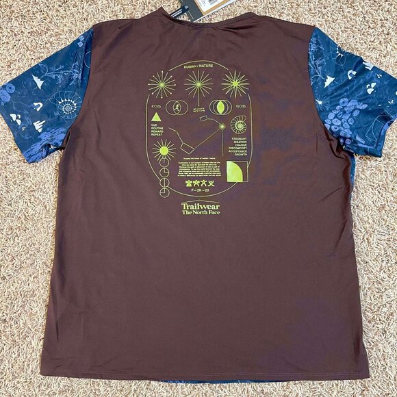 The North Face Men’s Trailwear Lost Coast Moisture Wicking T-Shirt Size XL (New) - Picture 9 of 13